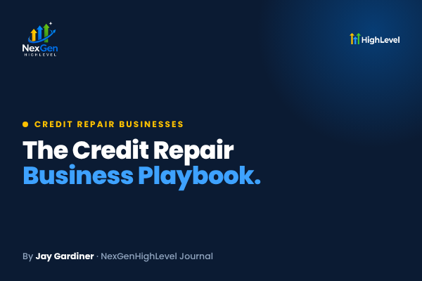 The Credit Repair Business Playbook