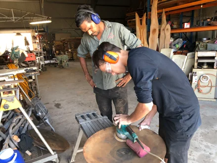 Workshop Sanding