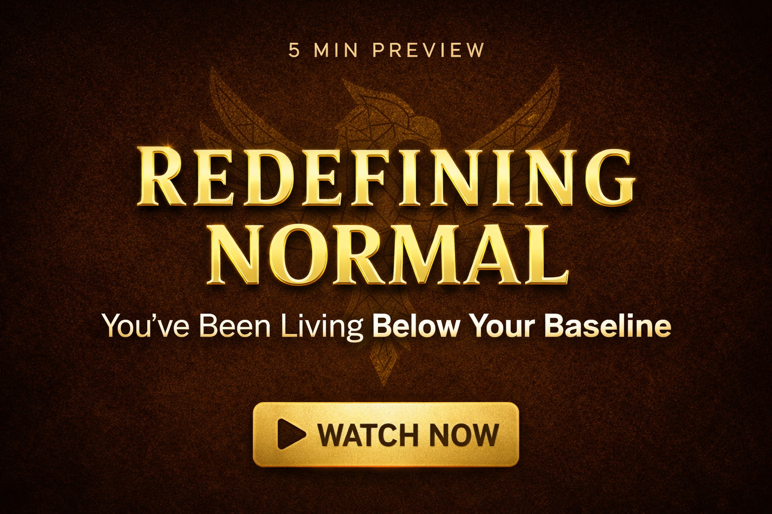 Redefining Normal 5 minute preview thumbnail