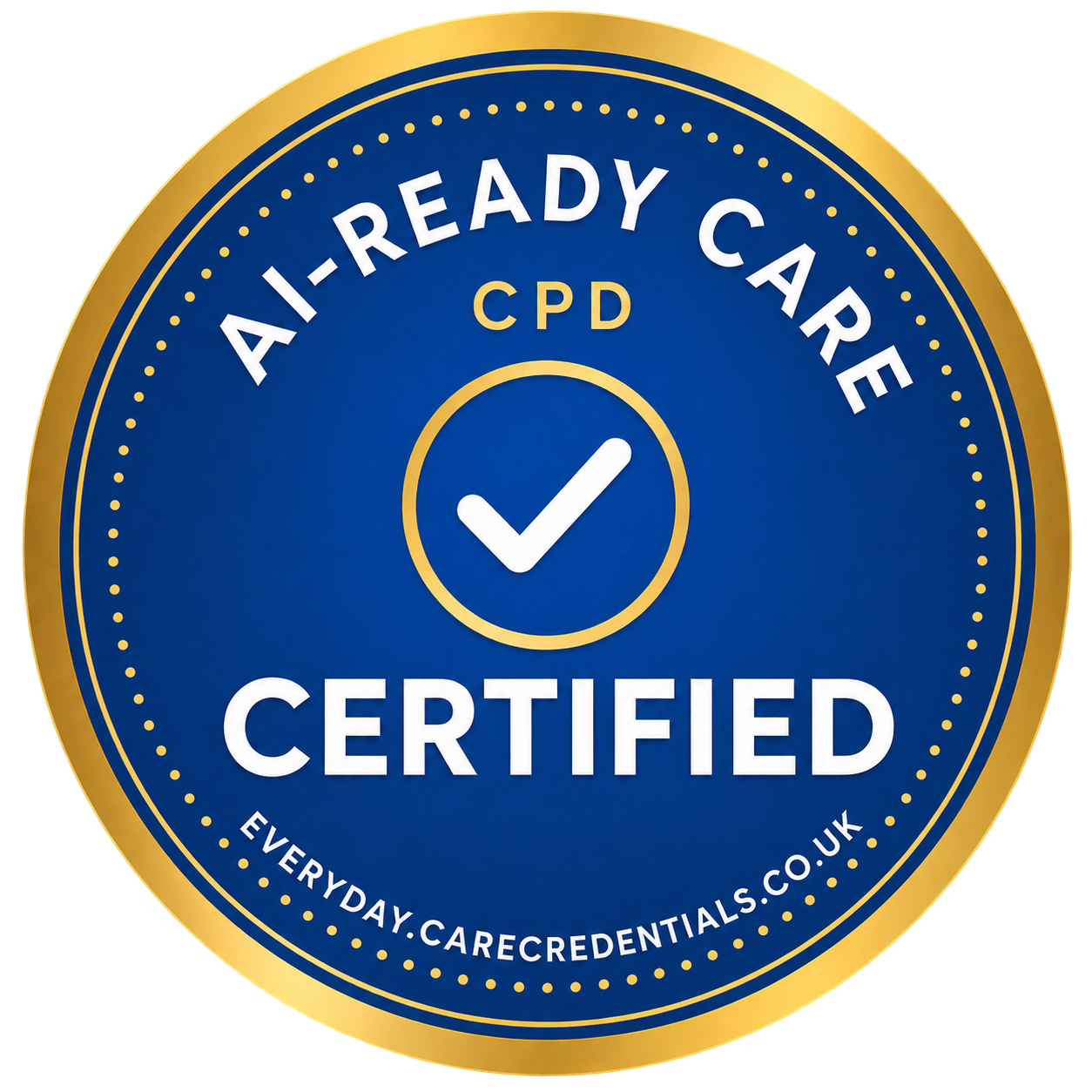 AI-Ready Care CPD Certified badge