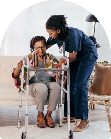 We're here for your loved one, and for you