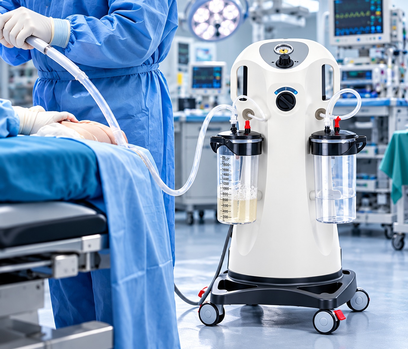 Medical suction machine product image 2