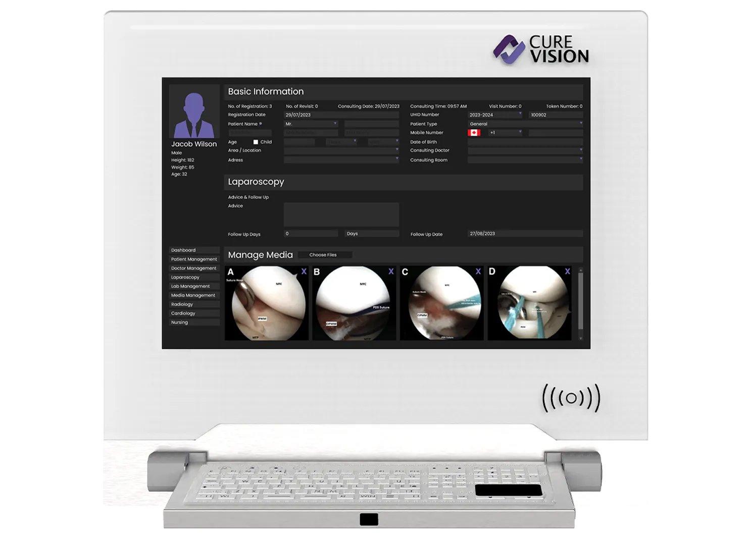 Digital healthcare screen product image 2