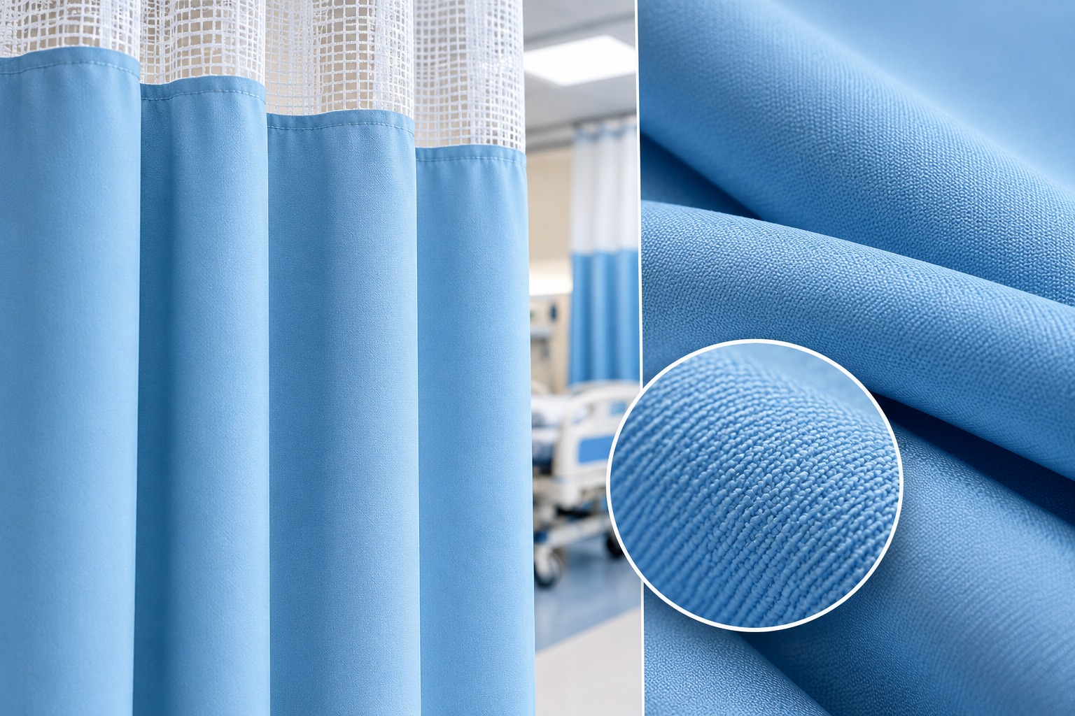 Antimicrobial curtains — product gallery image 2