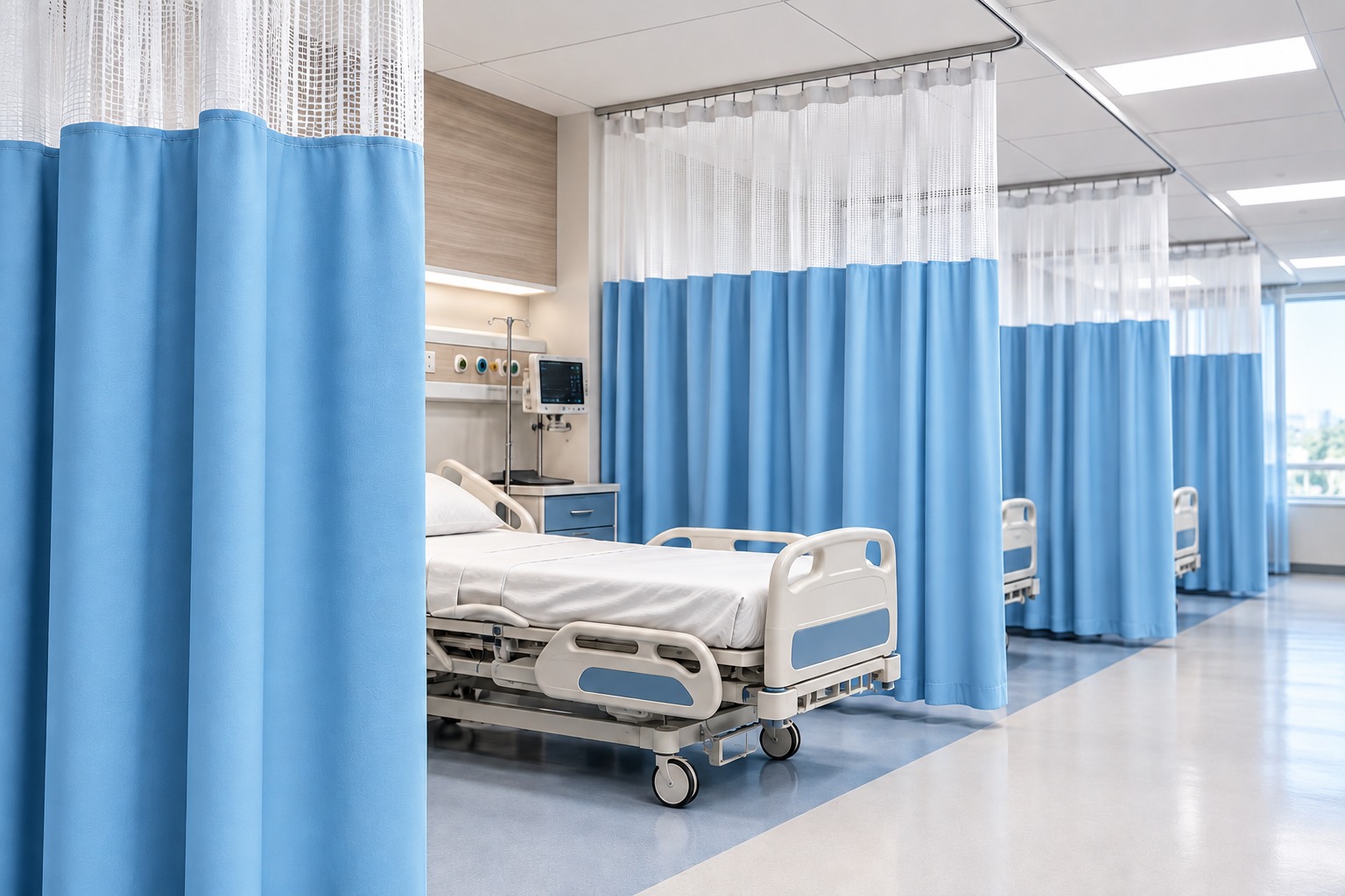 Antimicrobial curtains — product gallery image 1