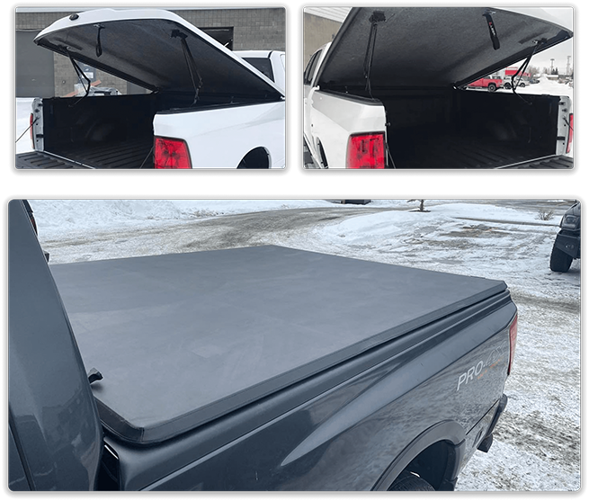 AK Bedliners offers a range of tonneau covers from LEER, BAK, and Retrax, providing durable, sleek designs tailored to your truck and lifestyle.