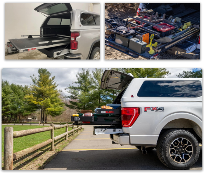 AK Bedliners has partnered with industry-leading brands like DECKED and BEDSLIDE to bring you the most innovative truck bed organizers on the market.