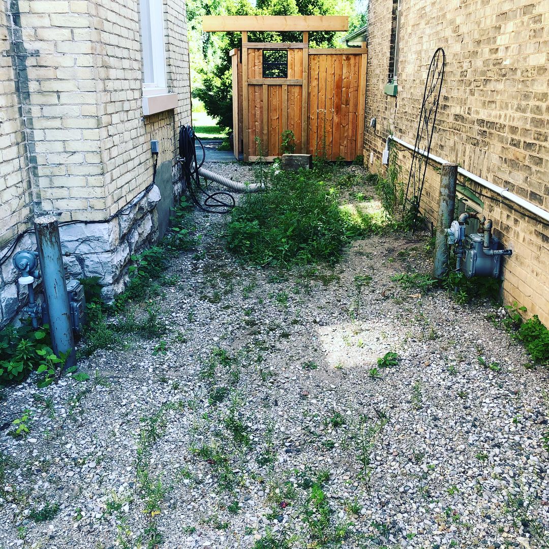 Interlocking paver walkway leading to a home in London, Ontario