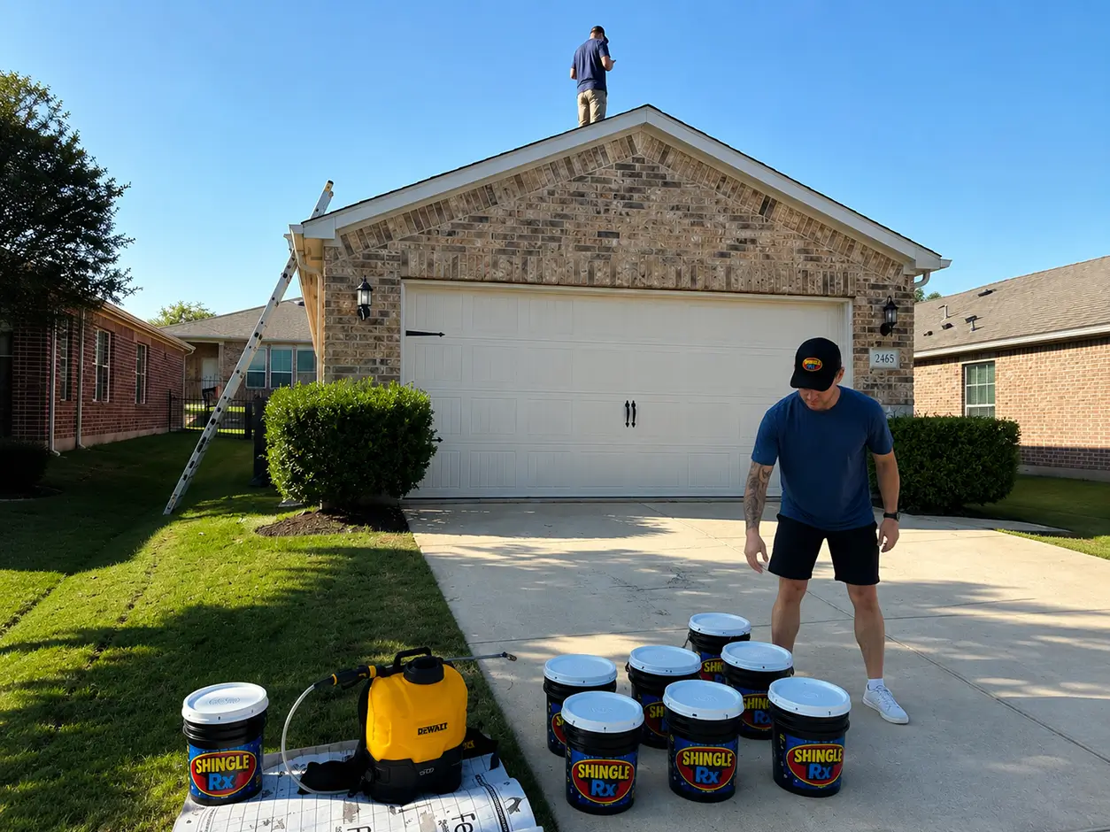 Shingle RX application in progress