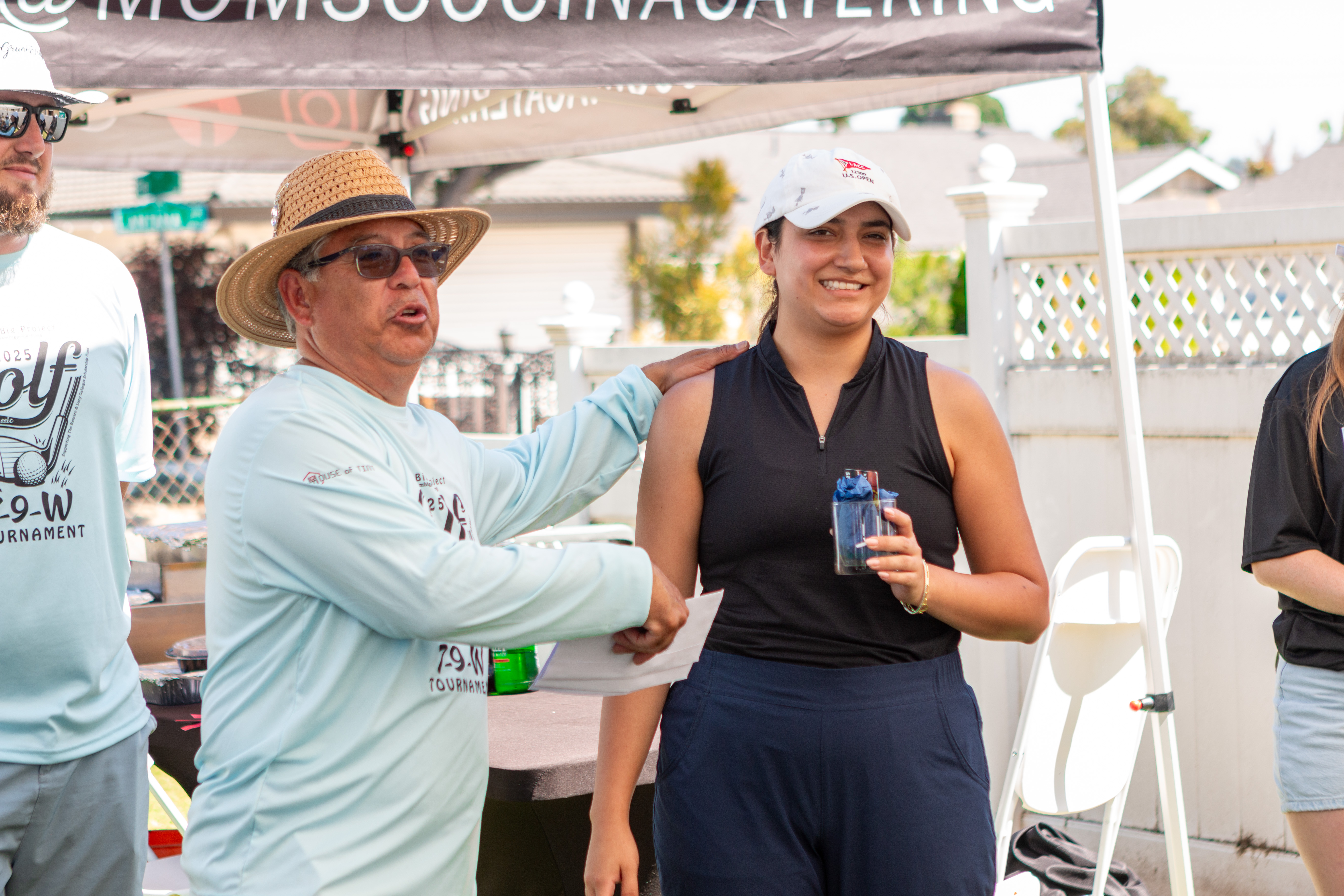 Prizes handed out at the close of the day