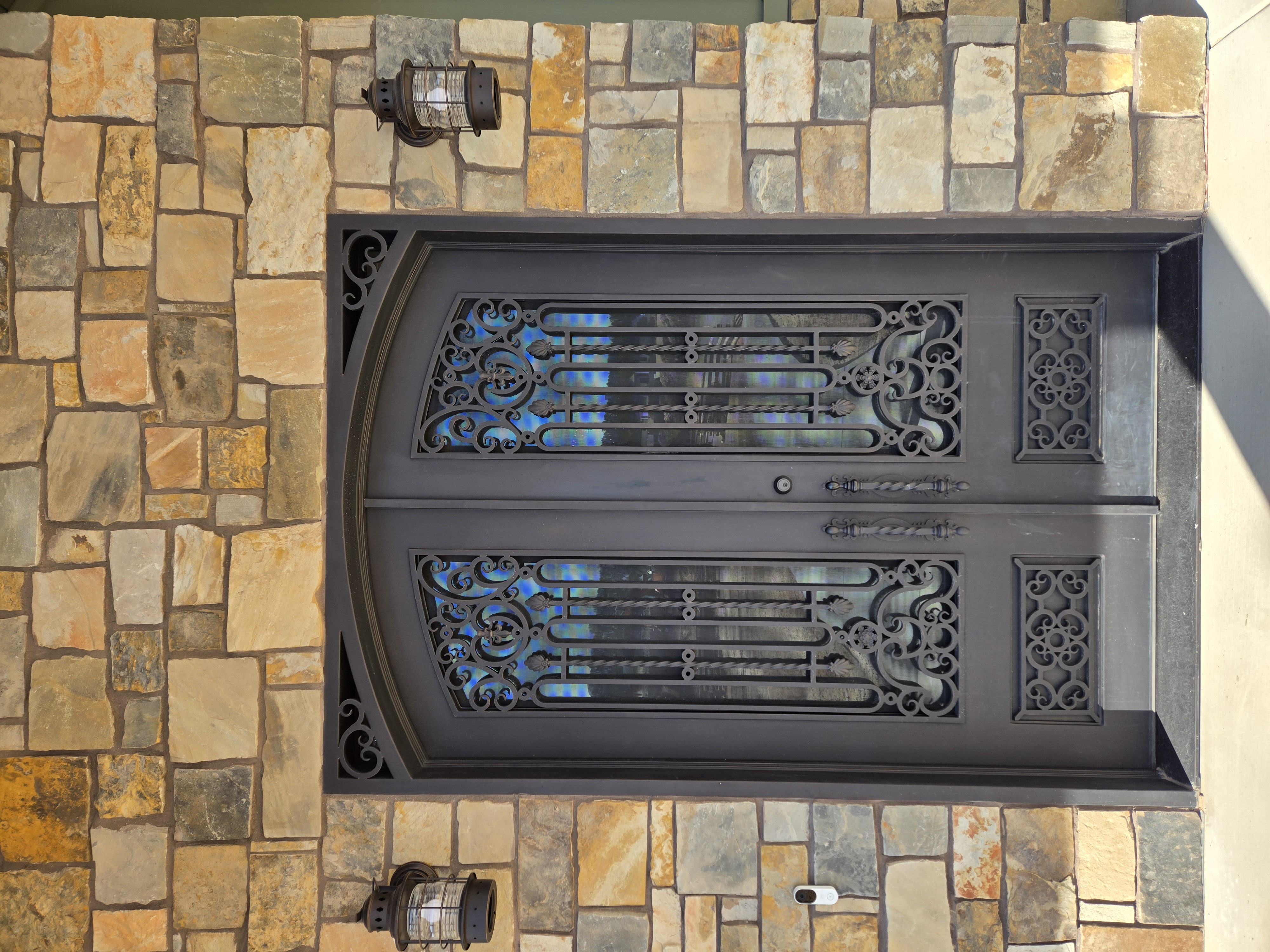 Custom Iron Entry Doors