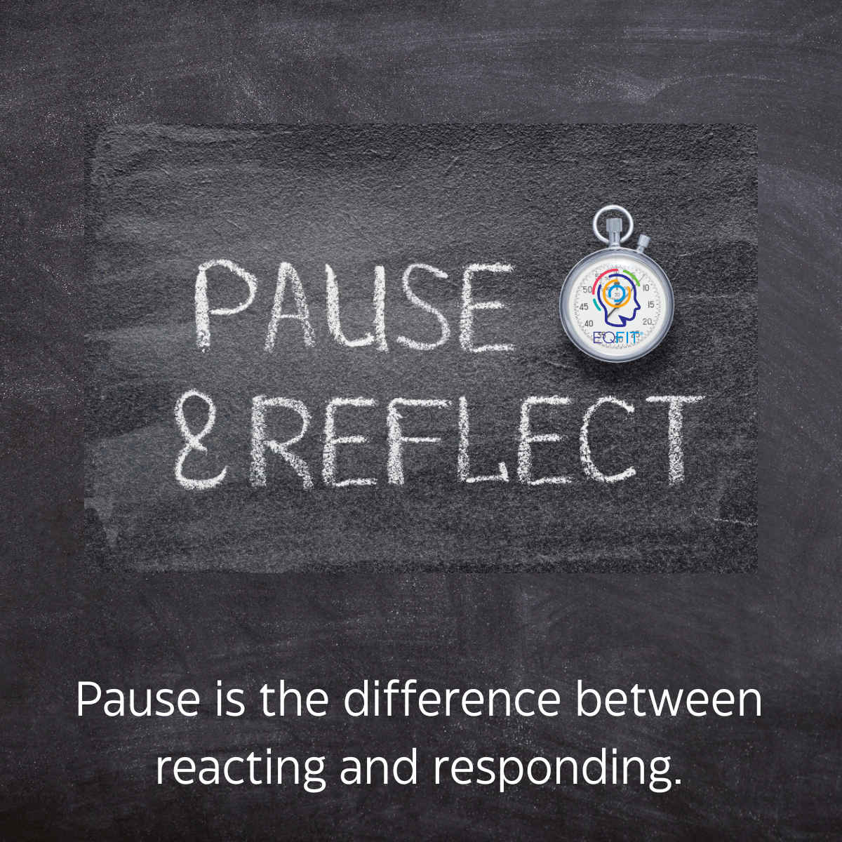 Pause and reflect