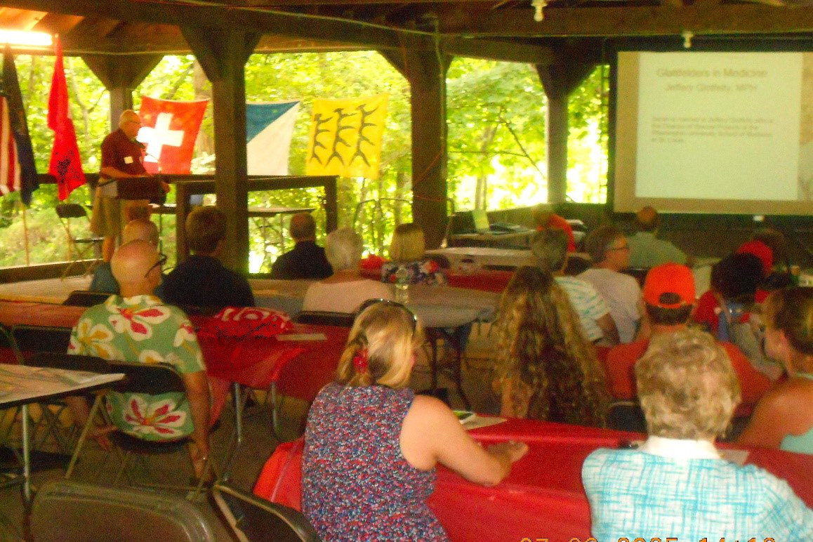 There were about 85 in attendance at this year's Glattfelder Reunion, which featured the historical program, "Glattfelders in Medicine."