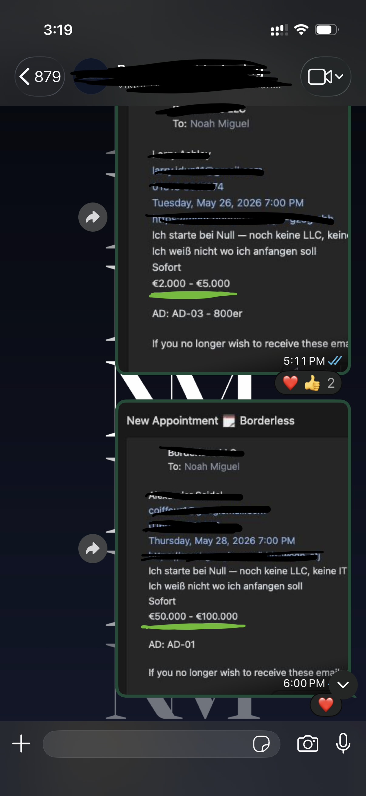 Client testimonial