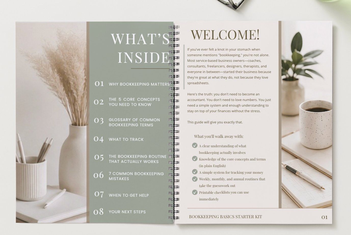 What's Inside spread