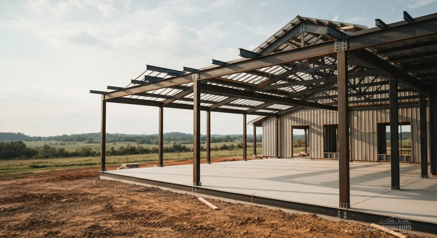 Barndominium construction