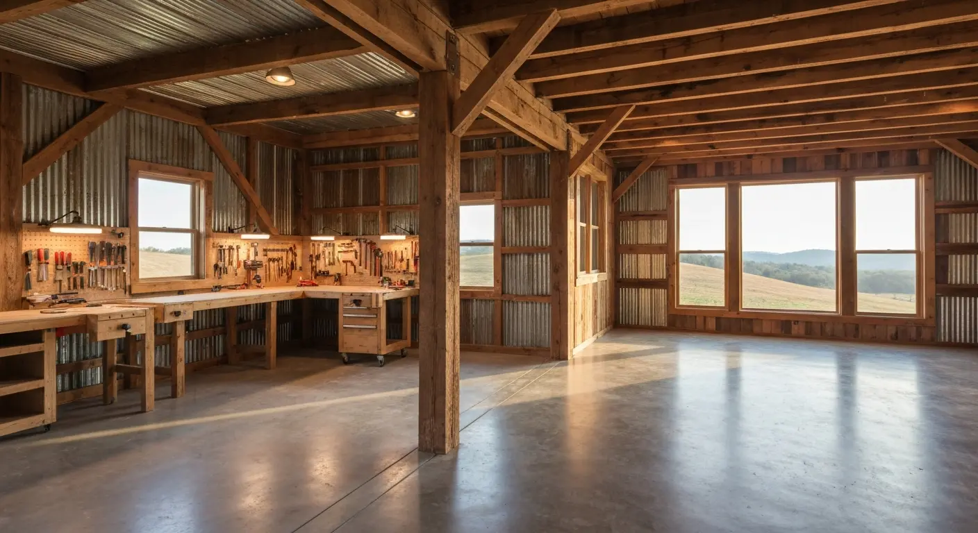 Barndominium construction