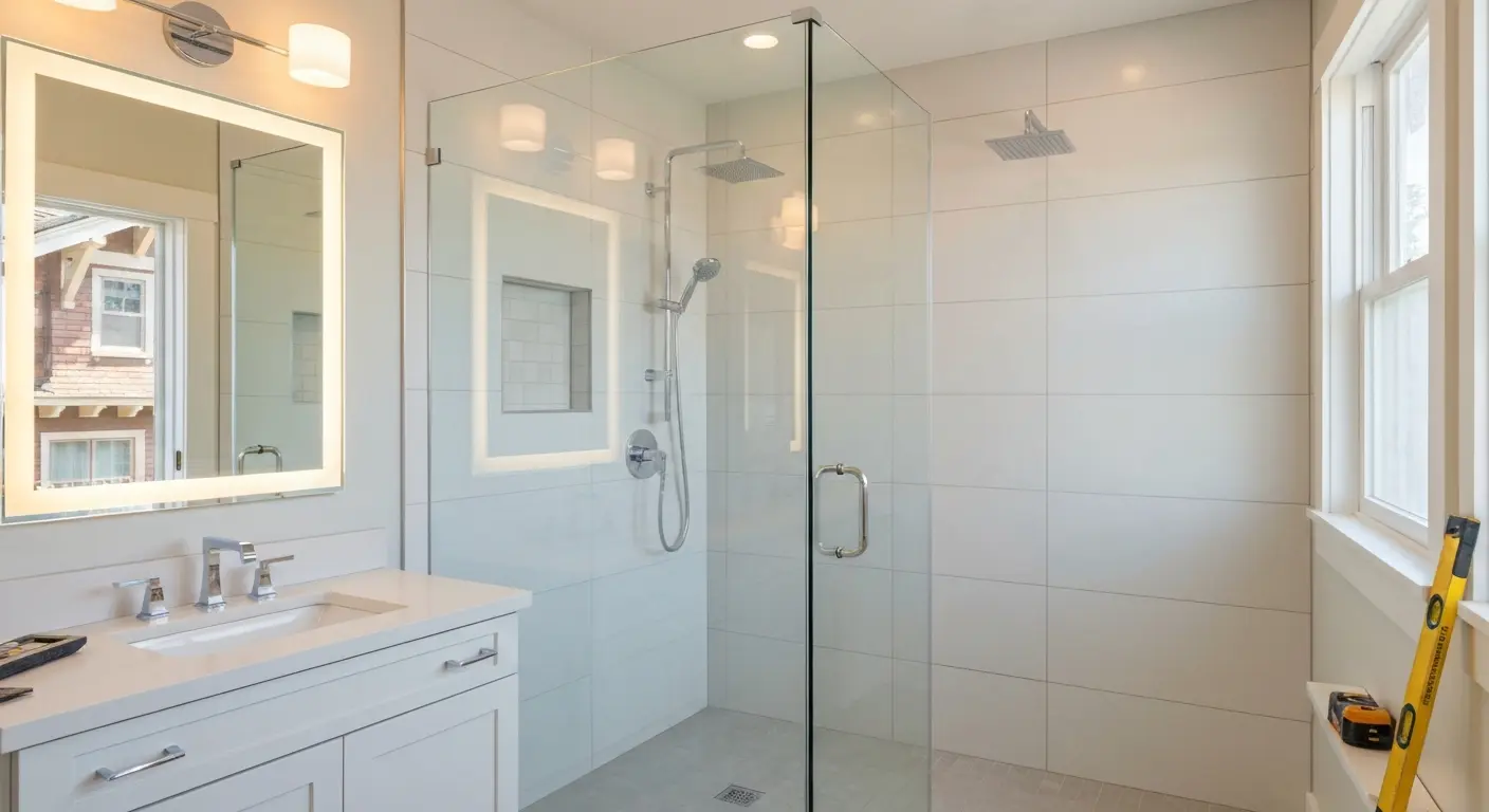 Luxury bathroom renovation