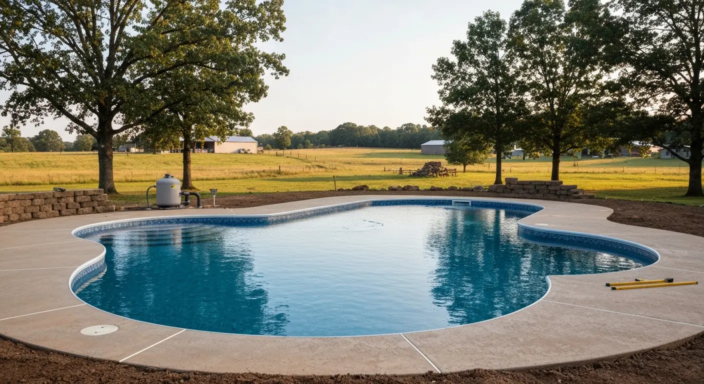 Swimming pool construction