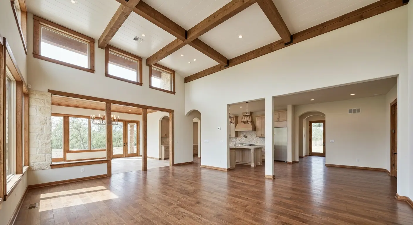 Open floor plan renovation