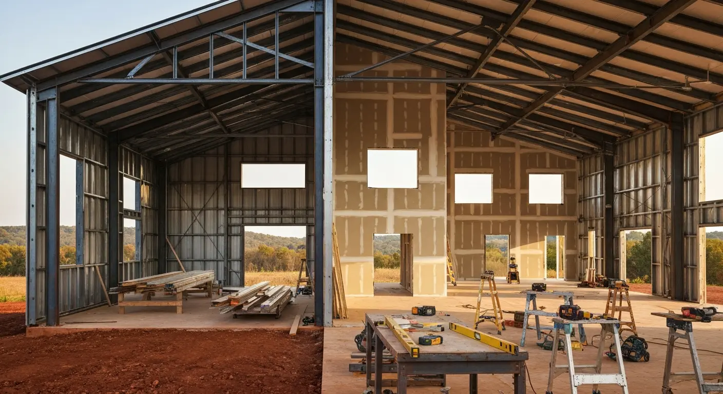 Barndominium construction Rutherford County