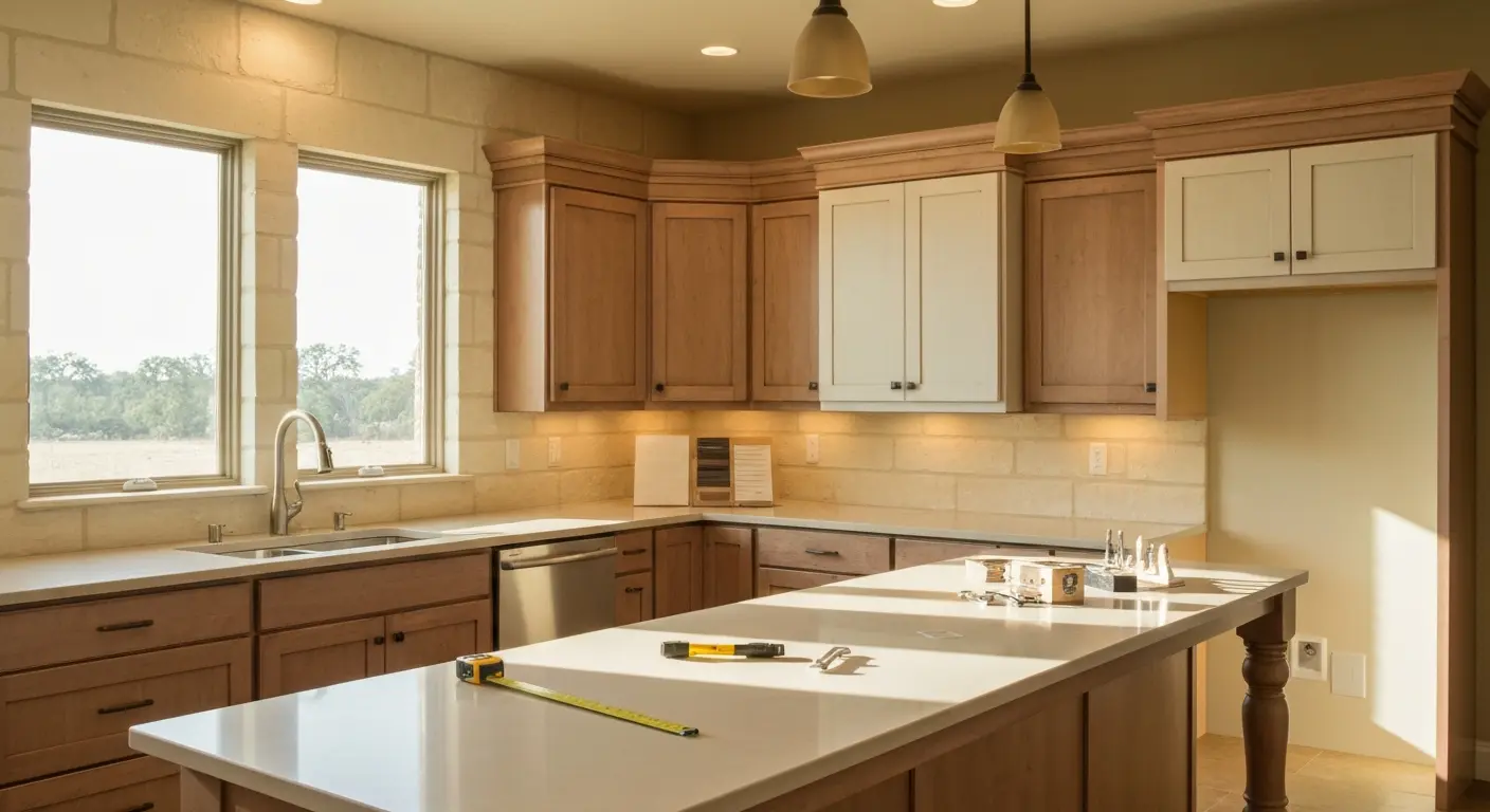 Custom kitchen cabinets