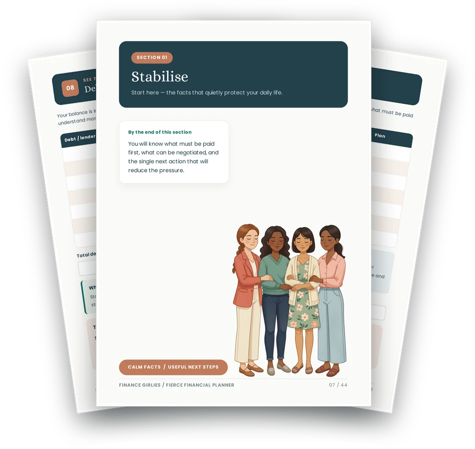 Stabilise the present section pages