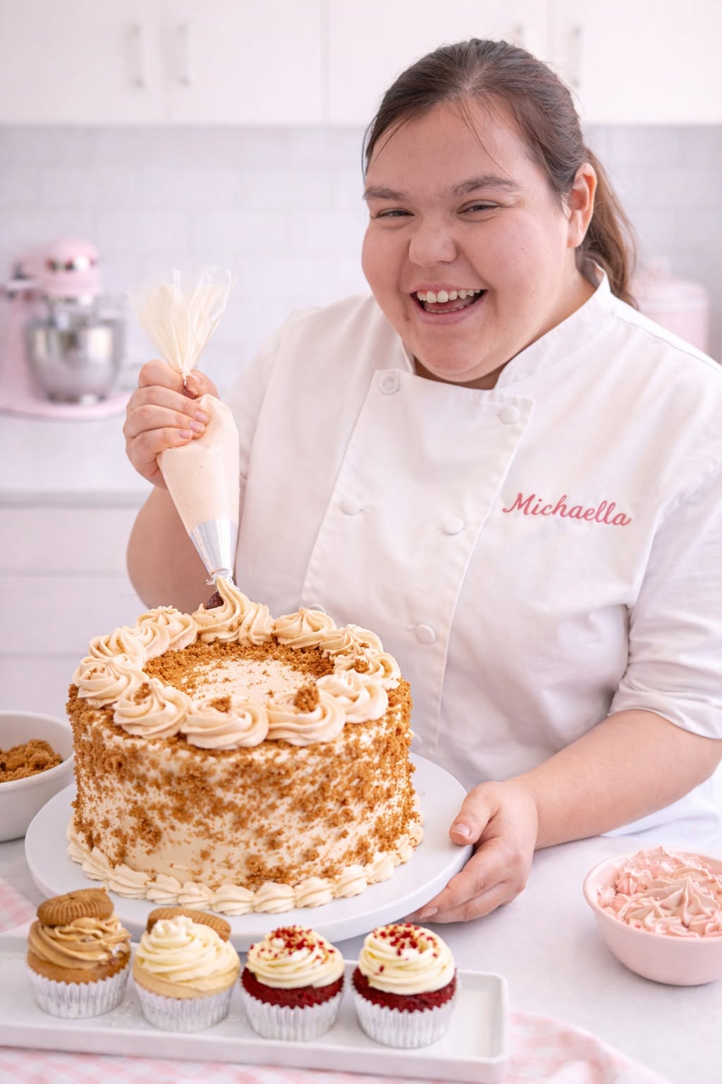 Michaella baking