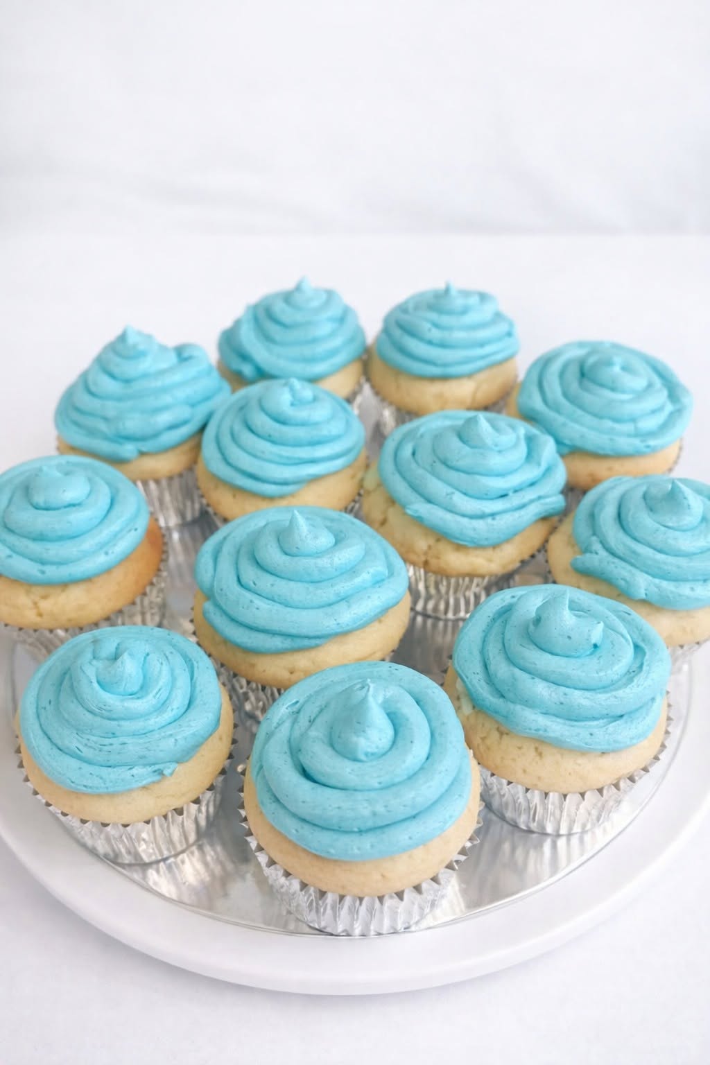 Blue cupcakes