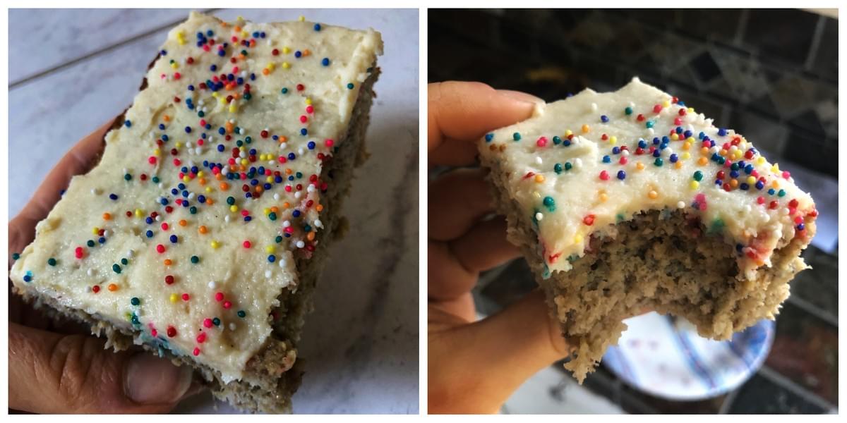 Recipe Drop: Vanilla Protein Sponge Cake