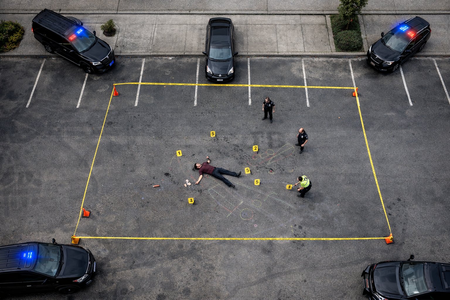 Crime Scene drone mission