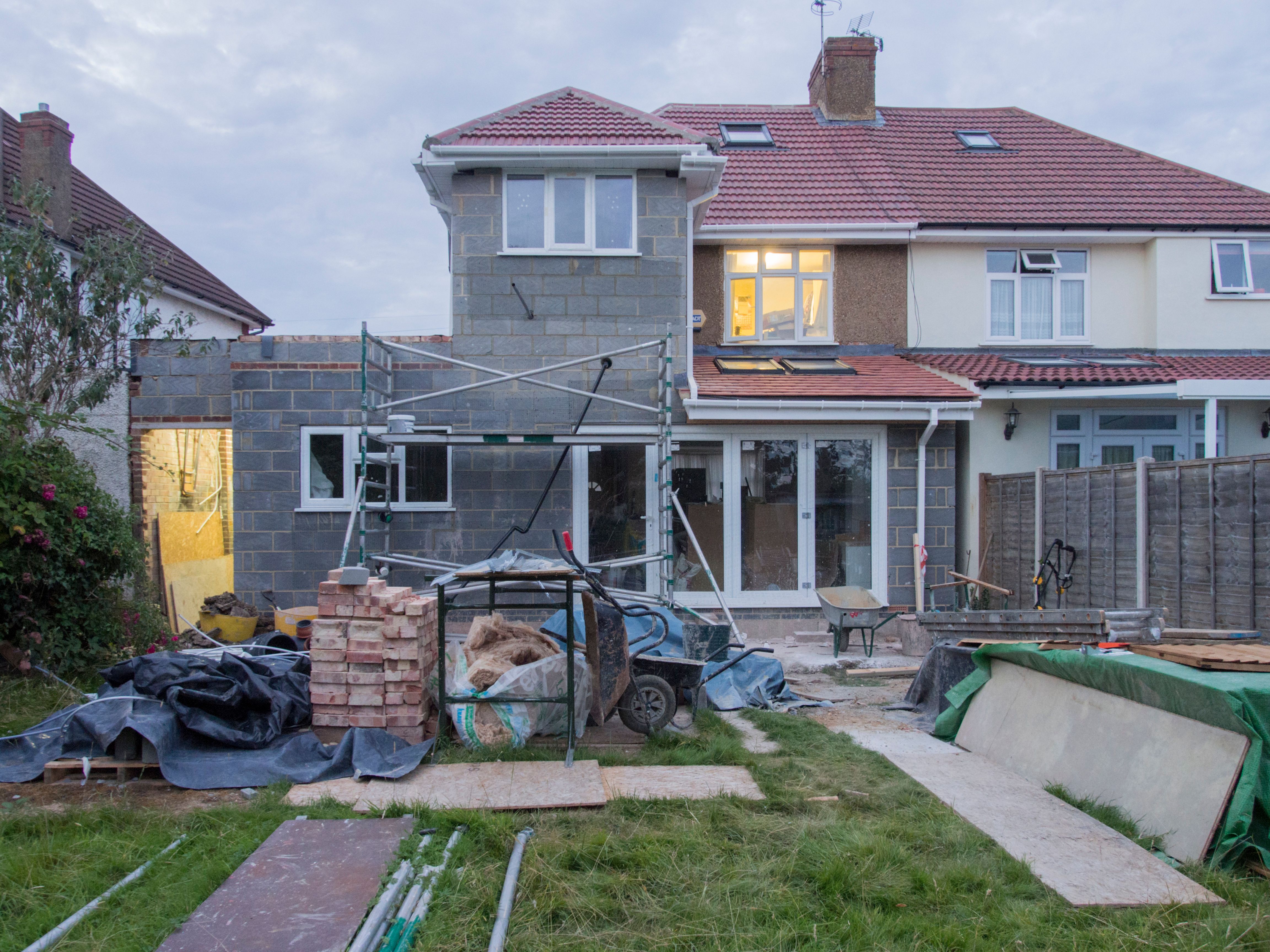 Home extension built by Next Level Construction