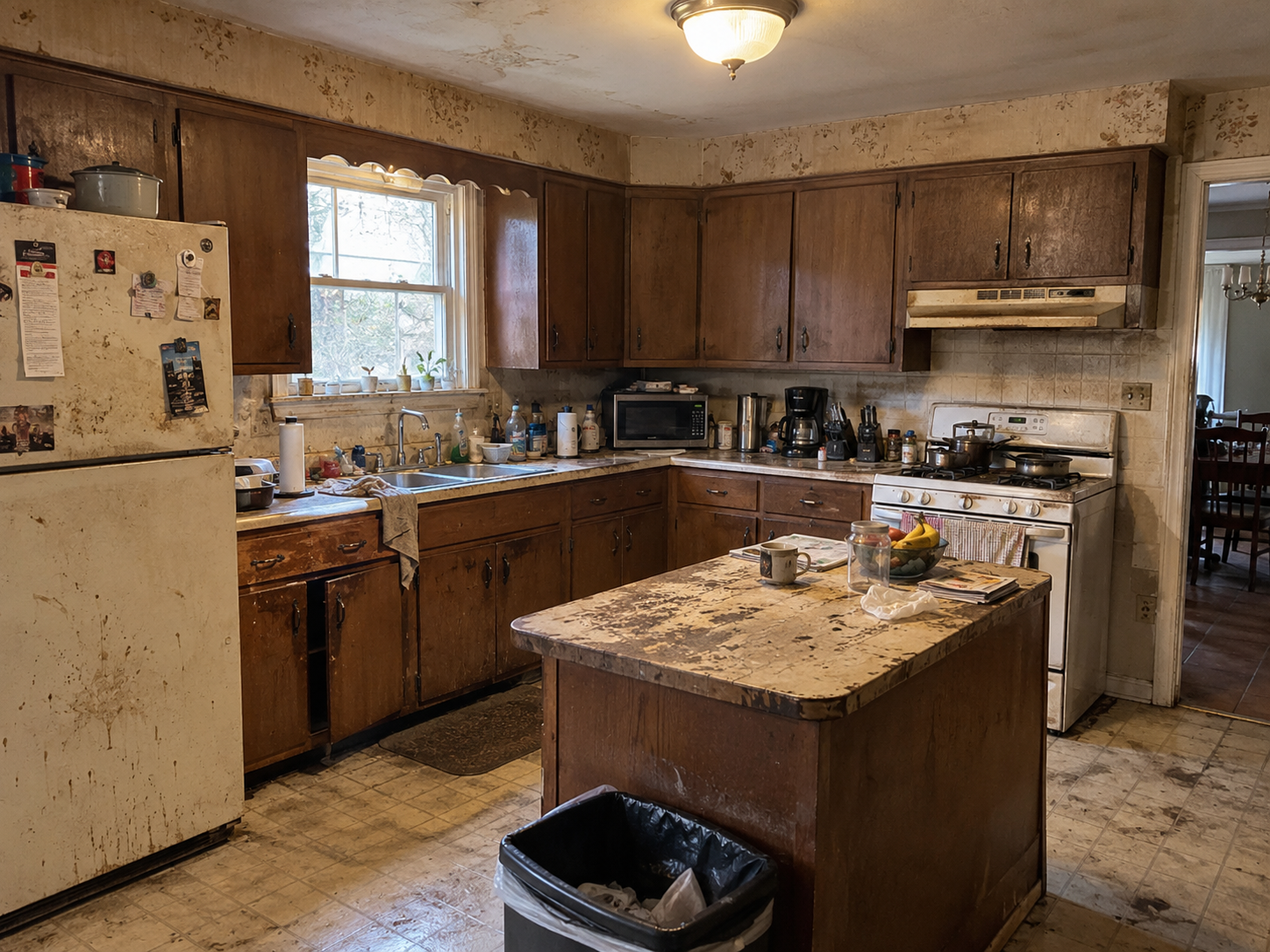 Kitchen before renovation
