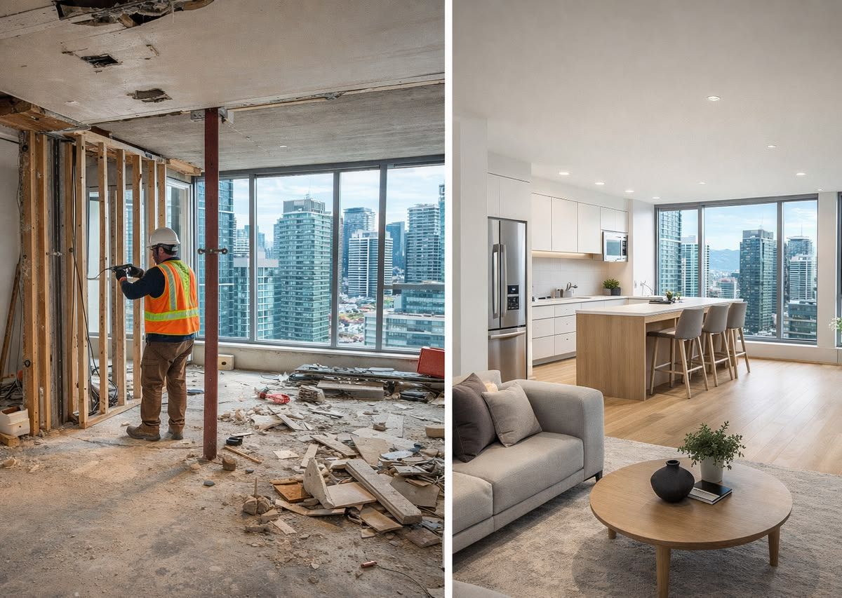 Remodel and renovation work by Next Level Construction