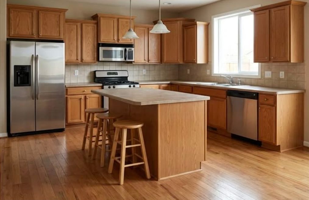 Kitchen remodel in Staten Island, before
