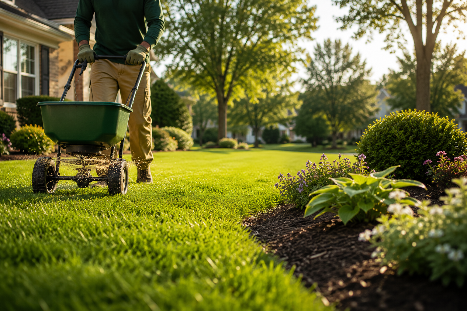 Professional weed control application service in Atlanta, GA
