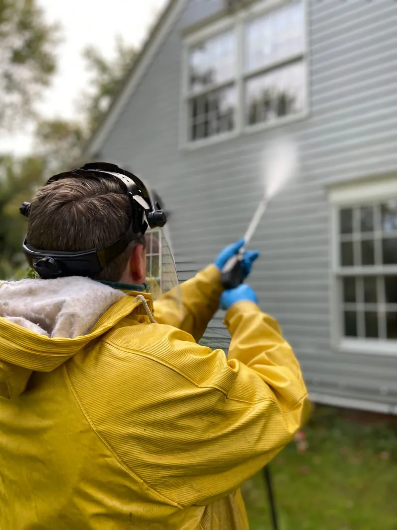 Power washing service for Atlanta driveways and patios by CE Lawn Care