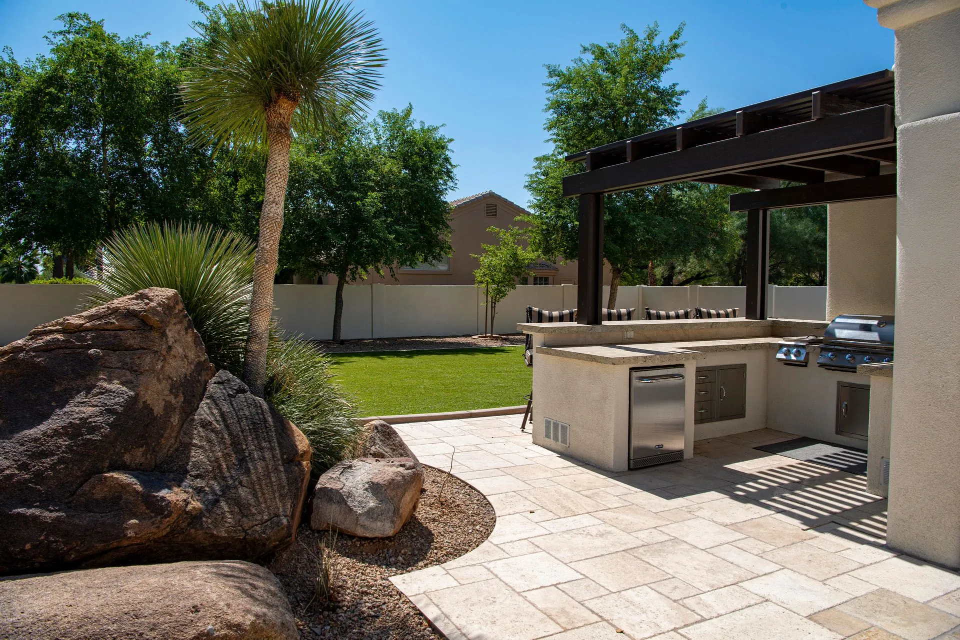 Custom outdoor kitchen installation in Atlanta, GA