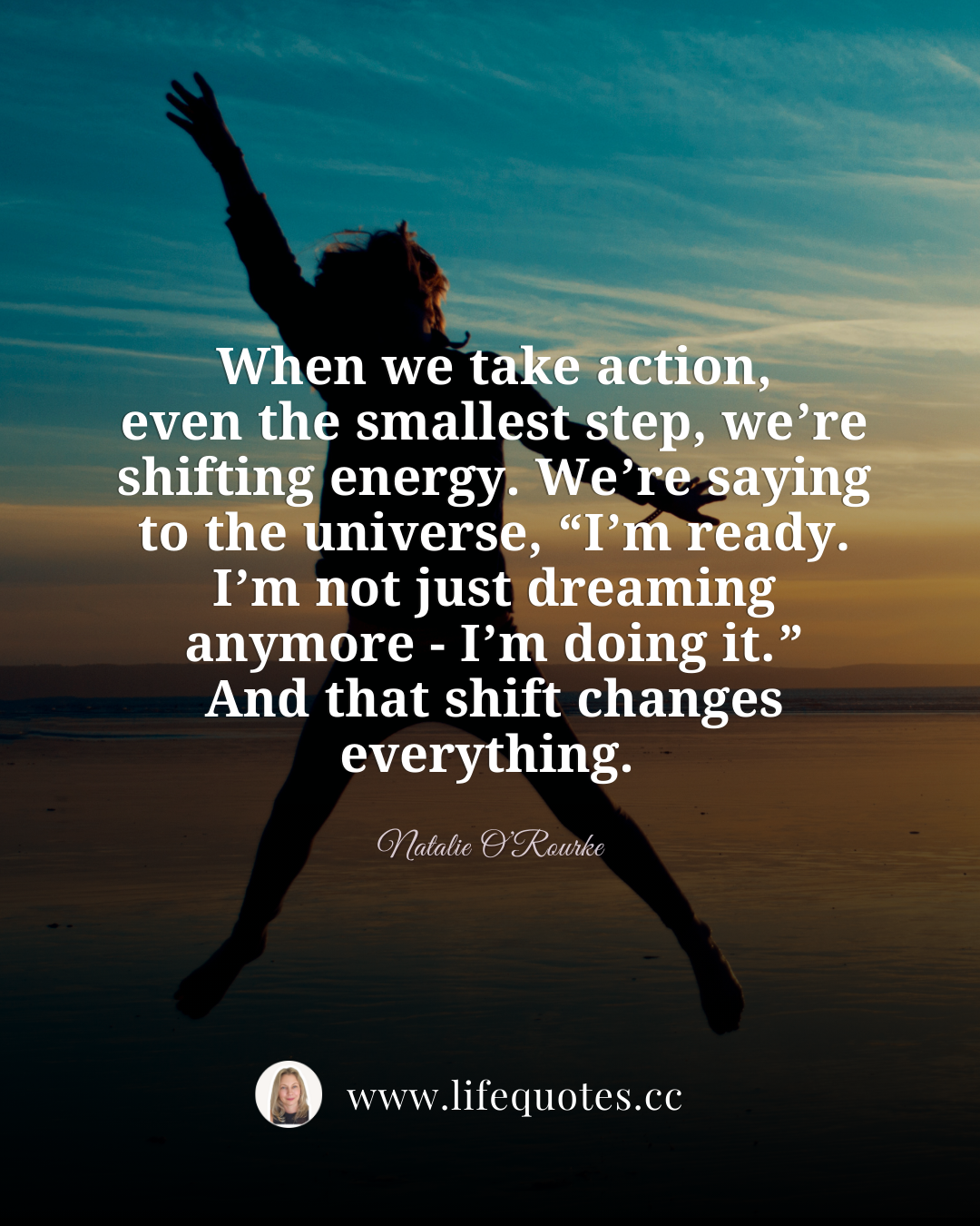 Every sunrise is the new beginning