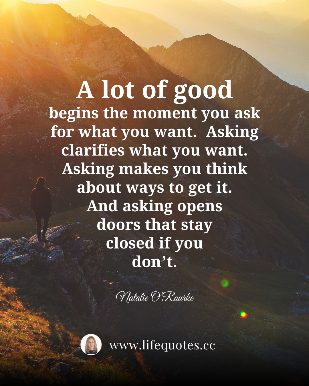 The benefits of asking for what you want