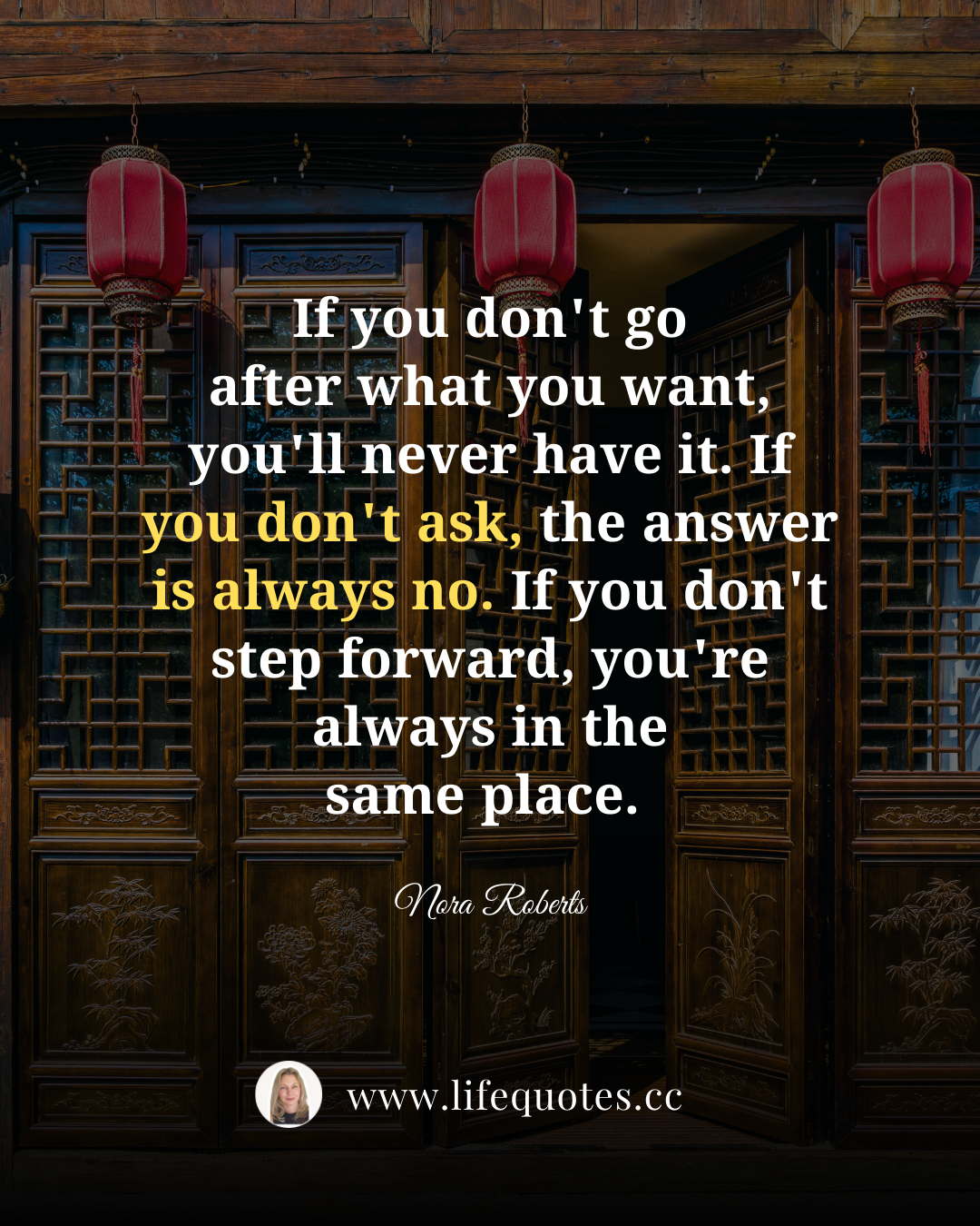 Ask for what you want