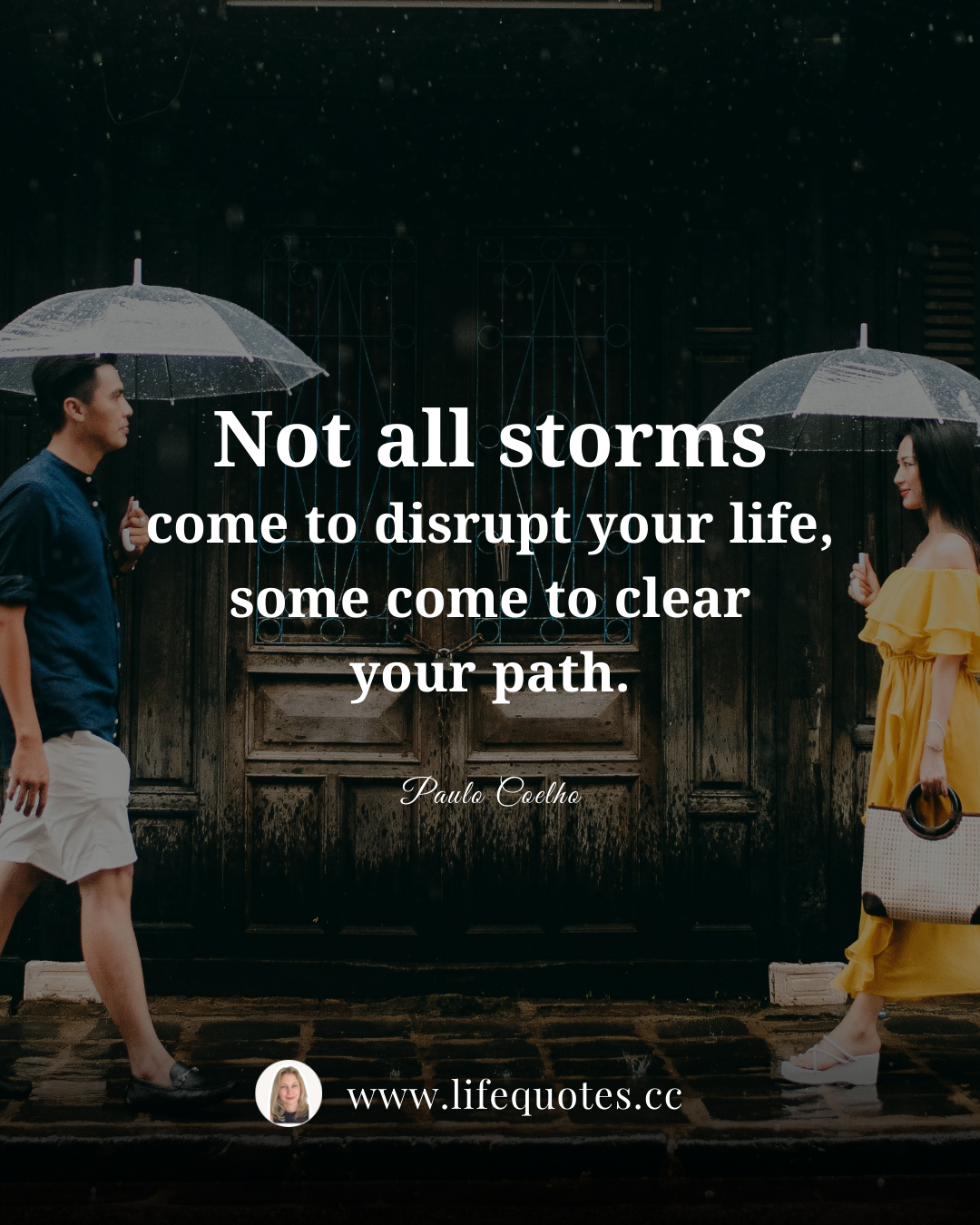 Not all storms are bad