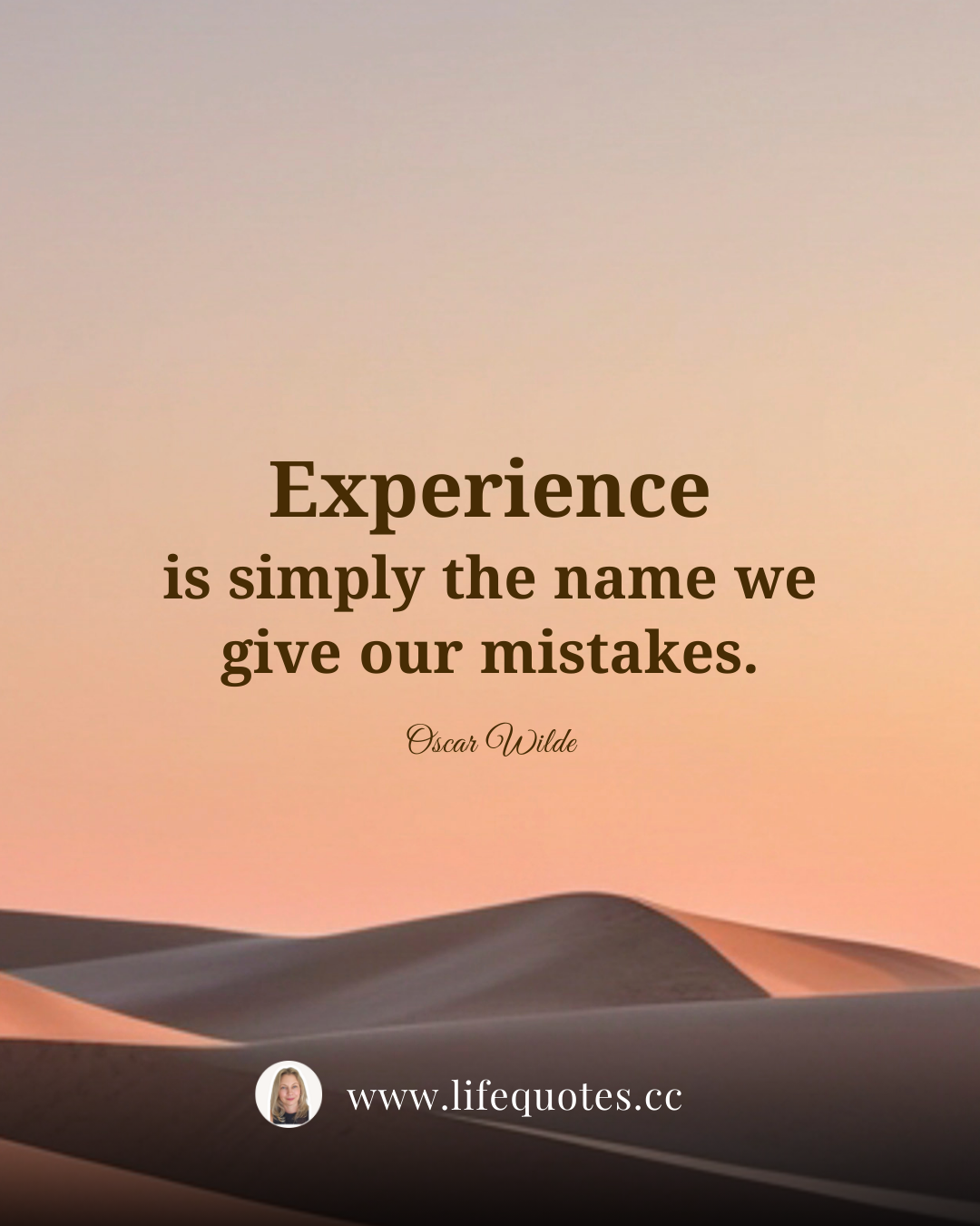 We become what we believe