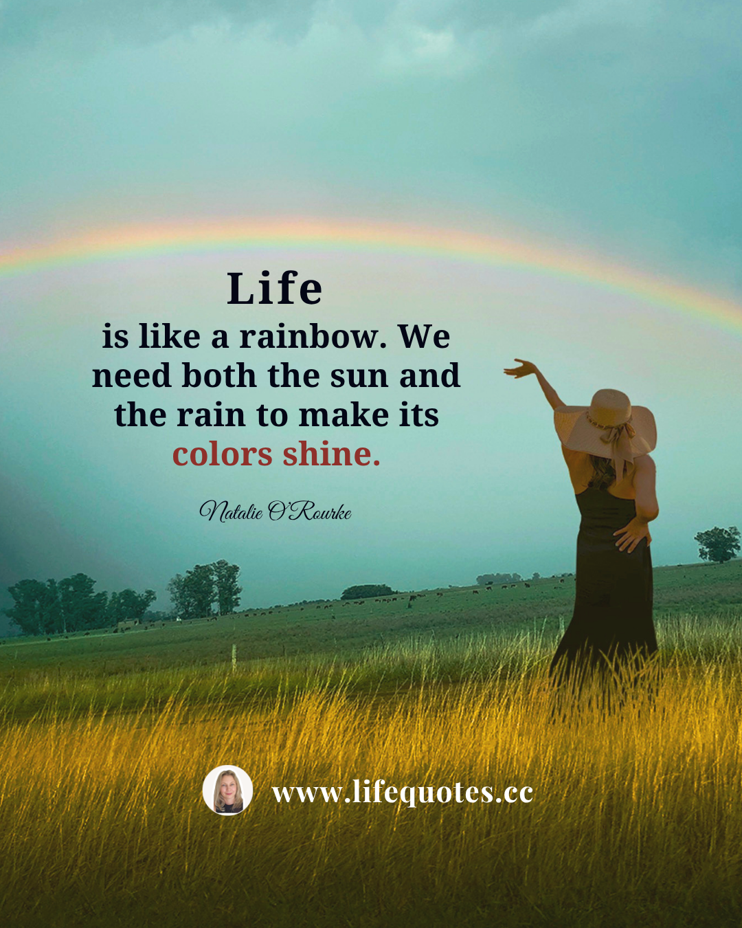 Life is like a rainbow