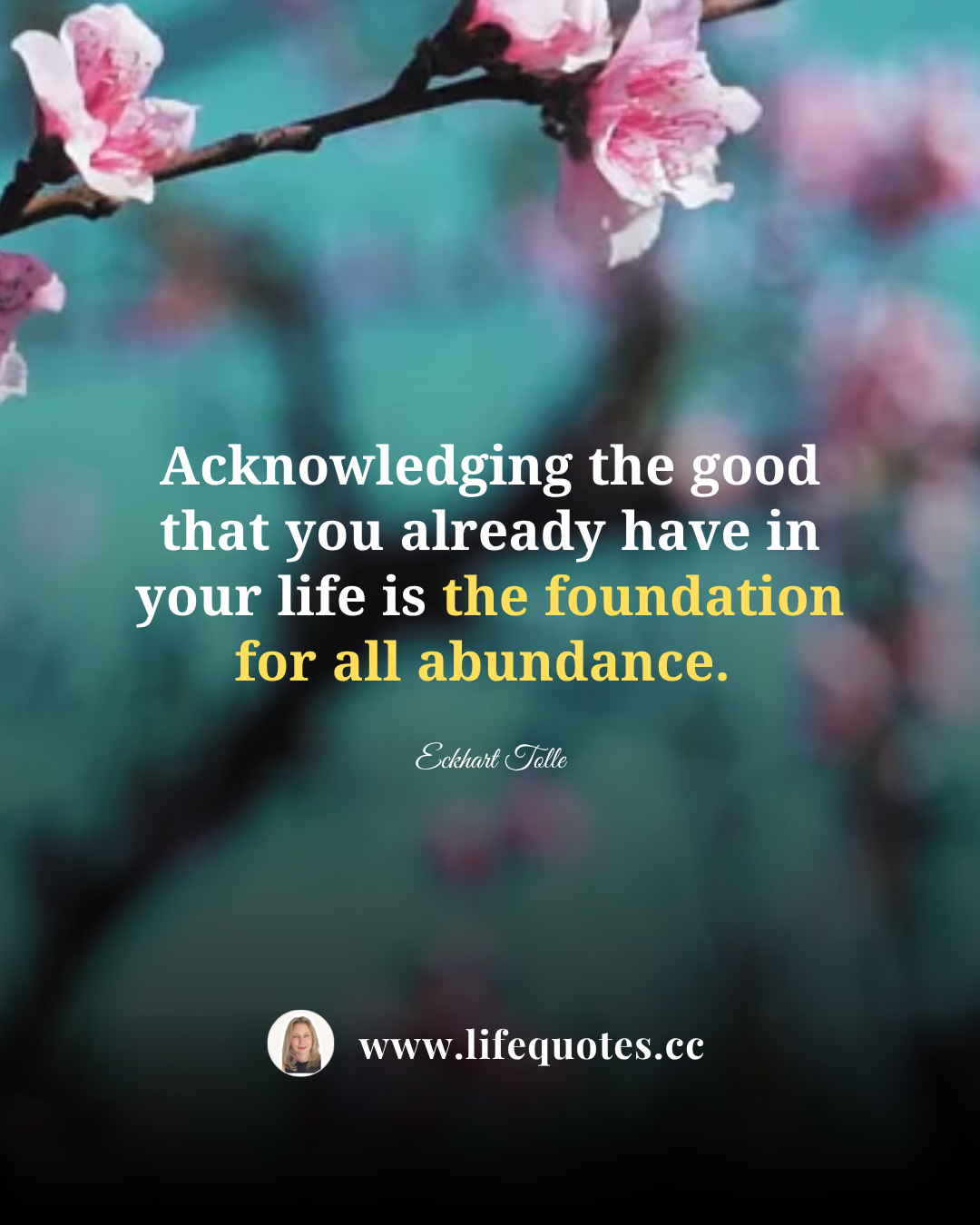 Acknowledge the good and allow the better