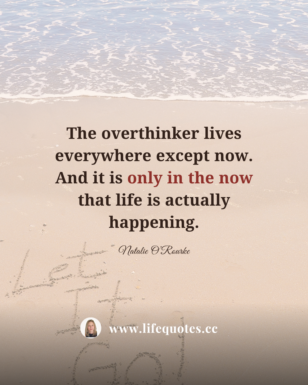 let go of rumination and overthinking