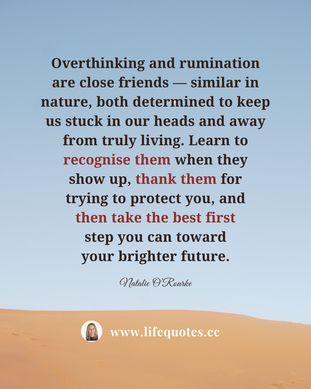 let go of rumination