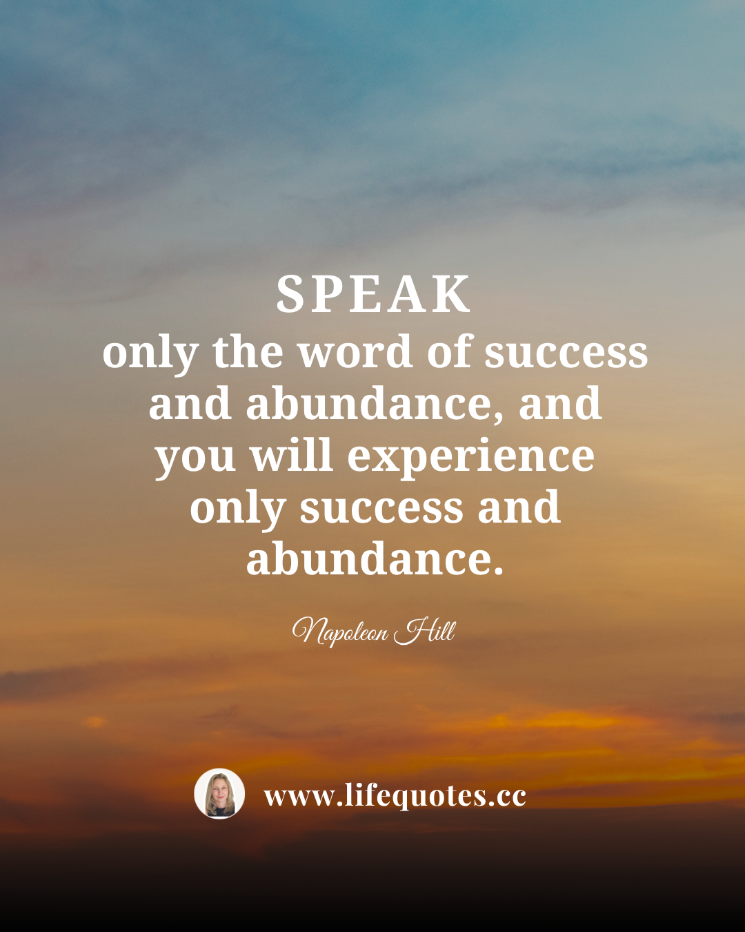 speak success and abundance into your life speak success and abundance into your life