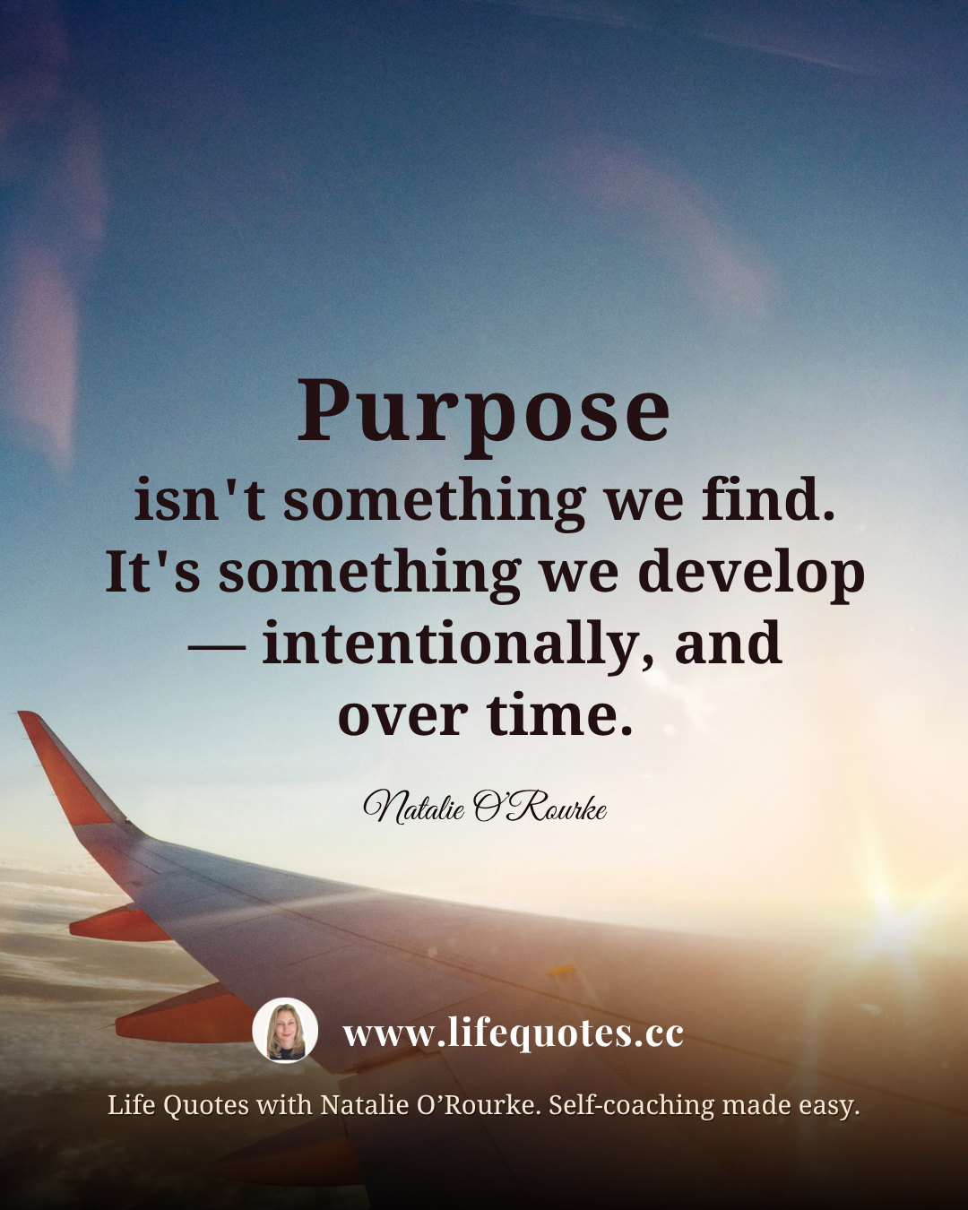 we don't find our purpose we create it we don't find our purpose we create it