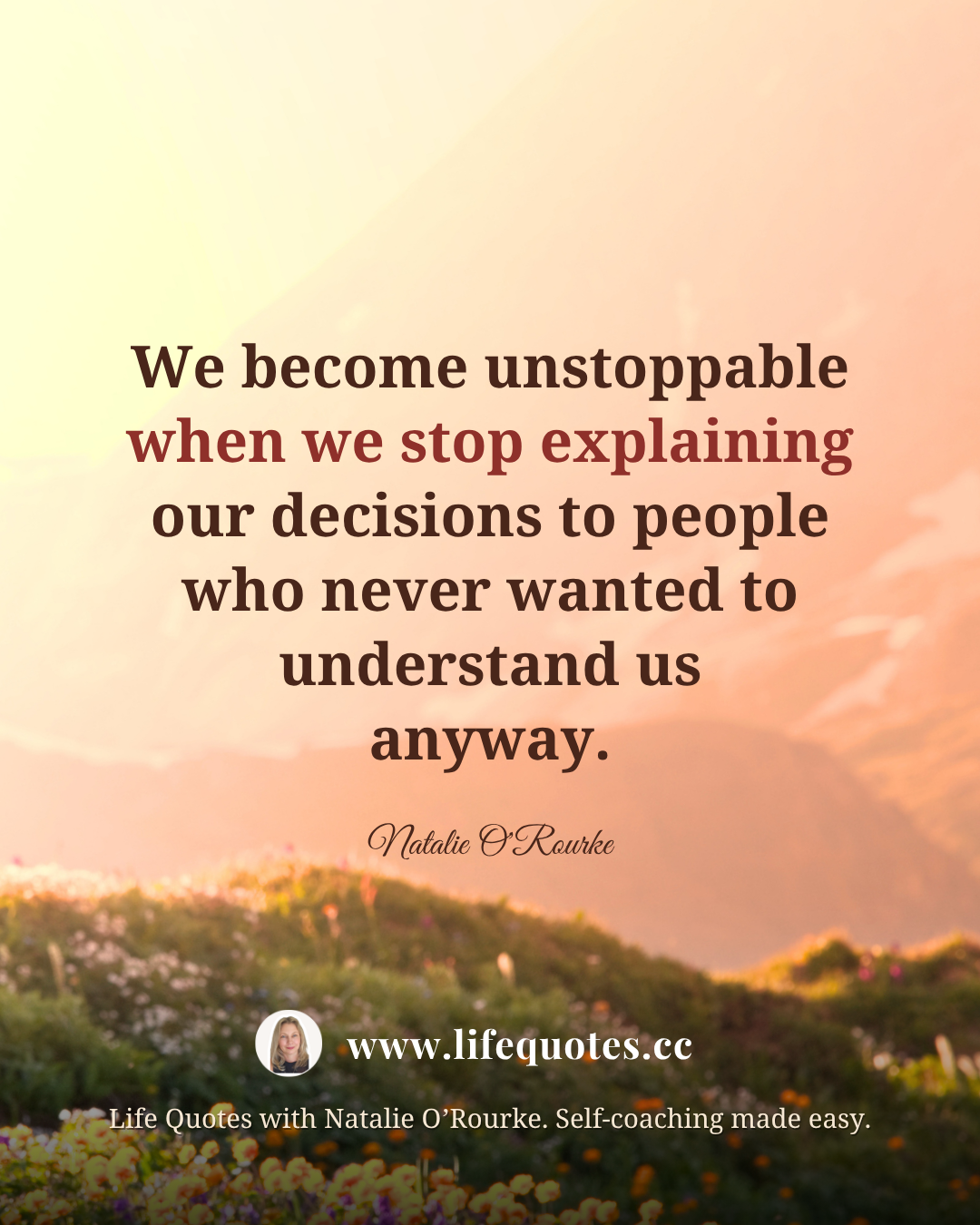 never explain never explain